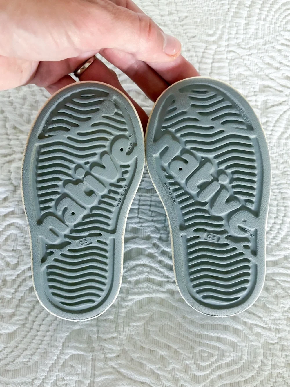 Native Toddler Jefferson Pigeon Gray